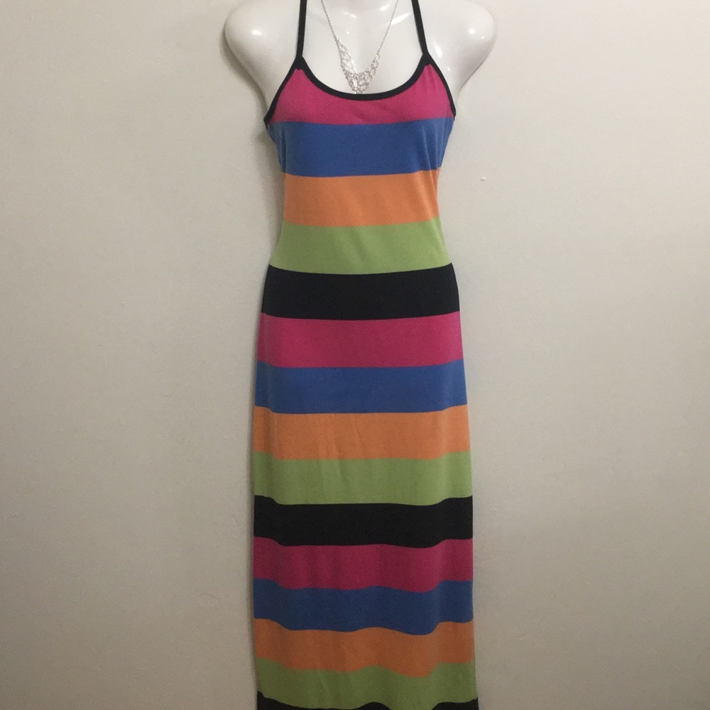Multi Color Maxi Dress - Picture 2 of 4